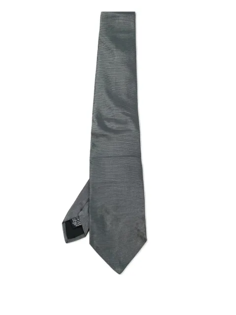 BOSS jacquard silk tie Grey 1209456