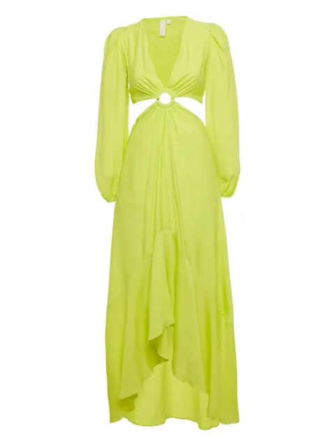 SIMKHAI cut-out maxi dress Green 1210255