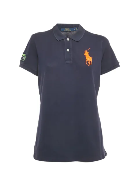 Polo Ralph Lauren Vintage logo-embroidered polo shirt Blue 1218732
