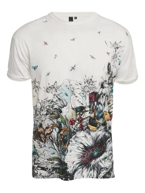 Alexander McQueen Pre-Owned floral-print T-shirt White 1229711
