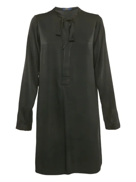Polo Ralph Lauren Vintage tie black mini dress Black 1226333