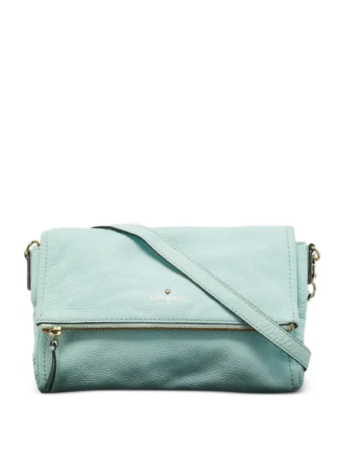Kate Spade Hill Clarke leather crossbody bag Green 1220463