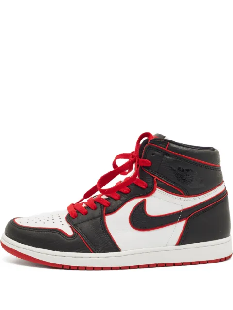Jordan Bloodline Jordan 1s leather sneakers Black 1219628