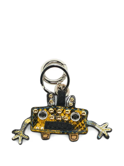 Burberry Pre-Owned Monster leather bag charm Yellow 1219796