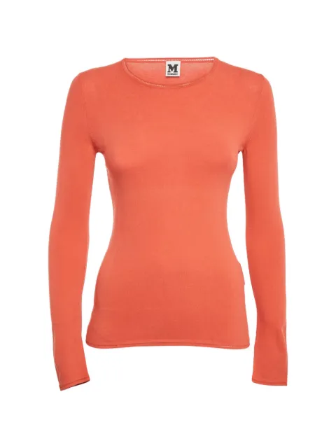 Missoni Pre-Owned long-sleeves top Orange 1217386