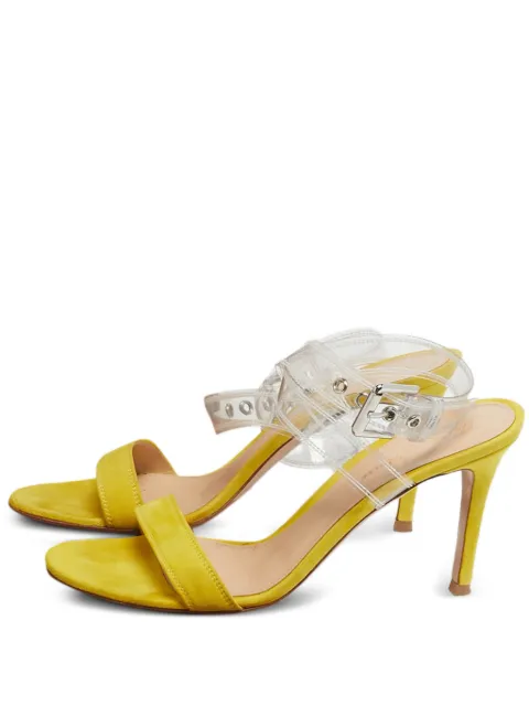 Gianvito Rossi Stella ankle-strap heeled sandals Yellow 1203244