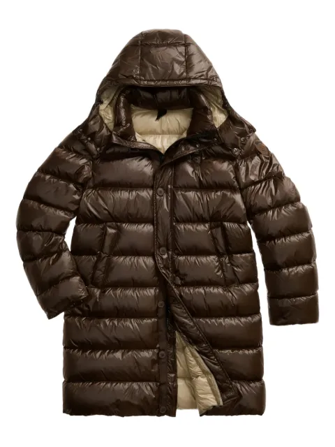 Blauer Carver hooded puffer coat Brown 25WBLUK03147007285