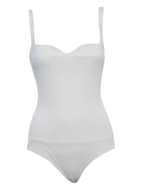 Nanushka Lilou sweetheart-neckline slim-strap top Neutrals 1224148