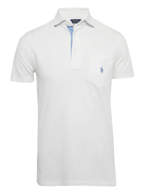Polo Ralph Lauren Vintage slim-fit pocket polo shirt White 1226118