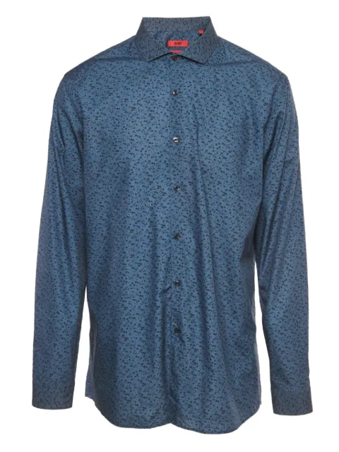 HUGO Erriko printed shirt Blue 1224230