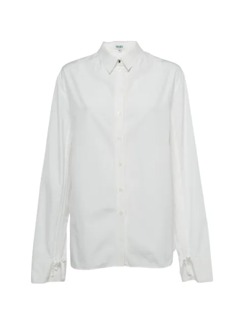 Kenzo Pre-Owned long-sleeves shirt White 1224522