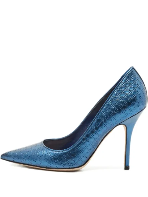 Christian Dior Pre-Owned pointed pumps Blue 1197068