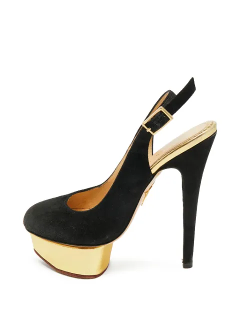 Charlotte Olympia Dolly platform shoes Black 1179147