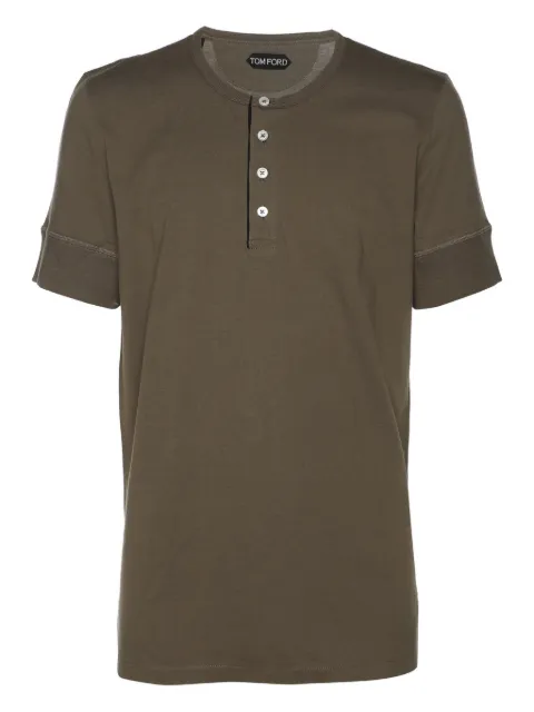 Tom Ford Pre-Owned crew-neck T-shirt Green 1158486
