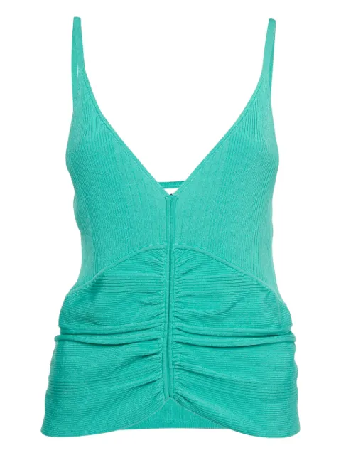 SANDRO ribbed top Green 1192553