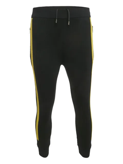 Neil Barrett slim-fit knit trousers Black 1193630