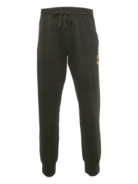 Dolce & Gabbana Pre-Owned drawstring-fastening track pants Black 1229452