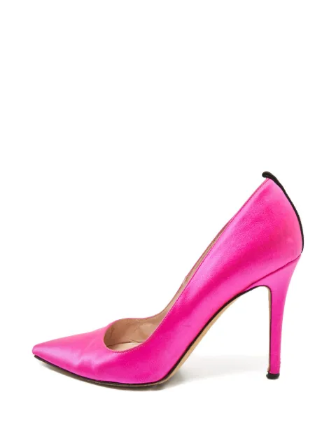 SJP by Sarah Jessica Parker satin heeled pumps Pink 1179635