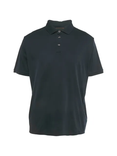 BOSS GREEN HUGO BOSS buttoned polo shirt Blue 1231707