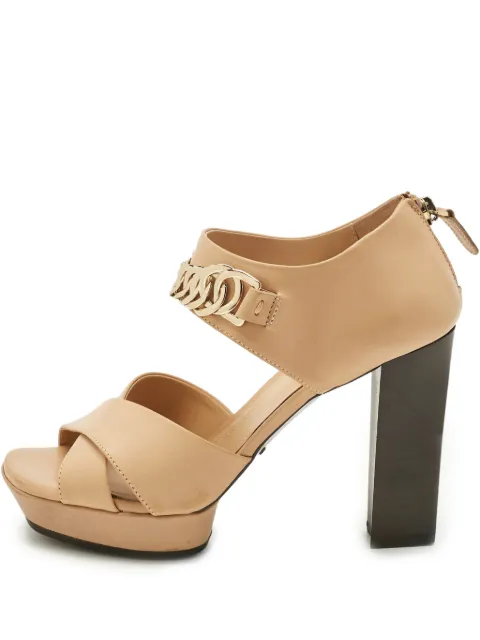 Tod's Vintage chain strap sandals Neutrals 1234062