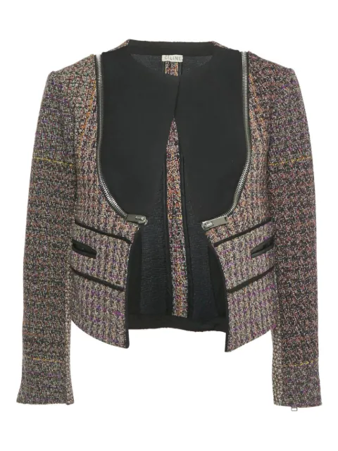 Celine Pre-Owned zip-up jacket Black 1205798