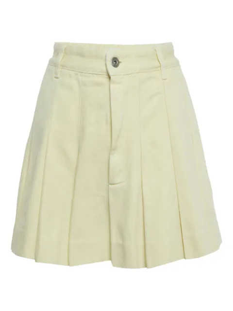 Bottega Veneta Pre-Owned pleated mini skirt Yellow 1219172