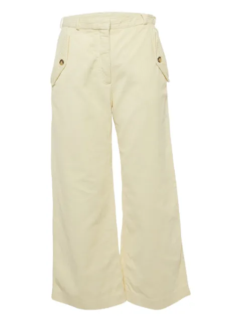 Kenzo Pre-Owned straight-leg corduroy trousers Neutrals 1188698