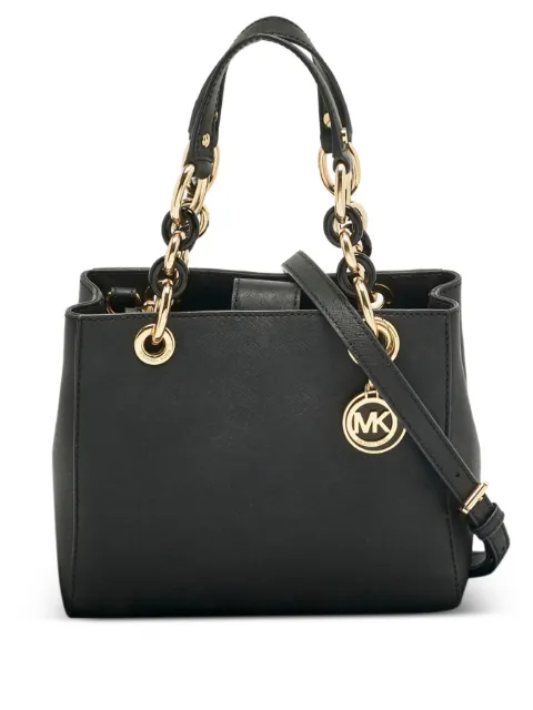 Michael Kors Vintage Cynthia leather tote bag Black 1213104