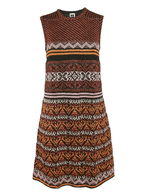 Missoni Pre-Owned ribbed-knit dress Brown 1217601