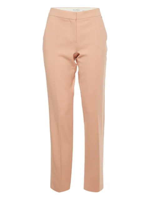 Max Mara tailored high-waist trousers Pink 1182052