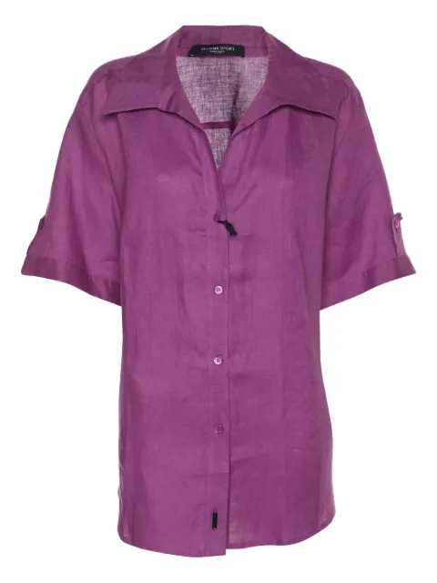 Marina Rinaldi buttoned shirt Purple 1185187