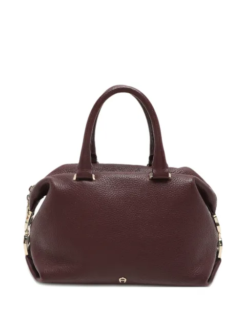 Aigner Vintage leather tote bag Red 1114412
