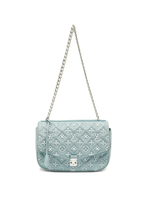 Louis Vuitton Pre-Owned 2012 Mama Perles cross body bag Blue 1191226