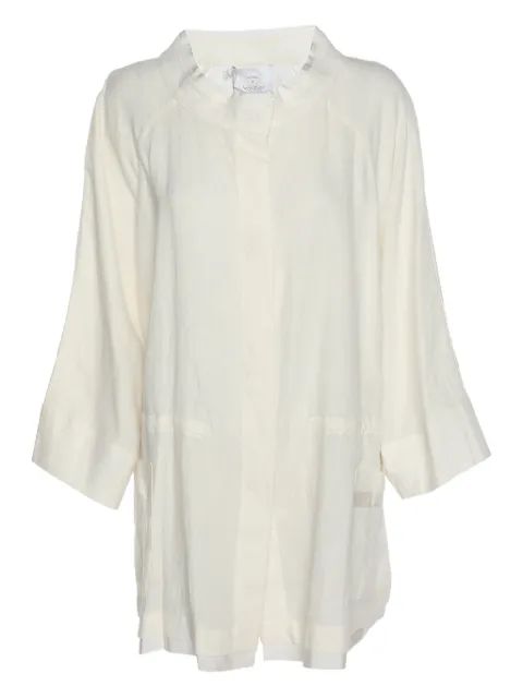 Marina Rinaldi Voyage linen shirt White 1185172