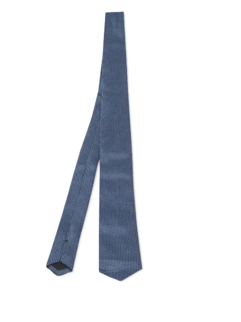 BOSS jacquard tie Blue 1209351