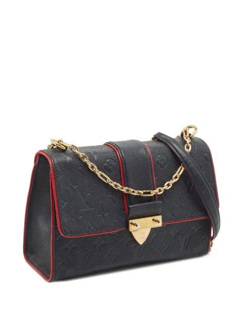 Louis Vuitton Pre-Owned 2017 PM Saint Sulpice Empreinte-leather shoulder bag Blue 1194026