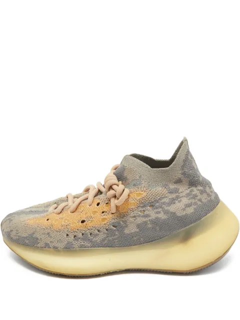 adidas Yeezy Boost 350 V2 knitted lace-up sneakers Grey 1165091