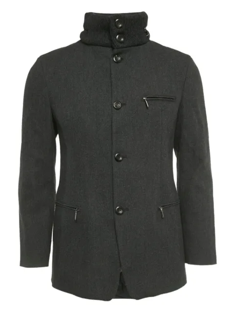 Emporio Armani Pre-Owned single-breasted coat Grey 1232153