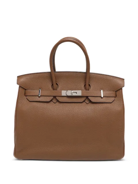 Hermès Pre-Owned 2009 Birkin 35 tote bag Brown 1223360