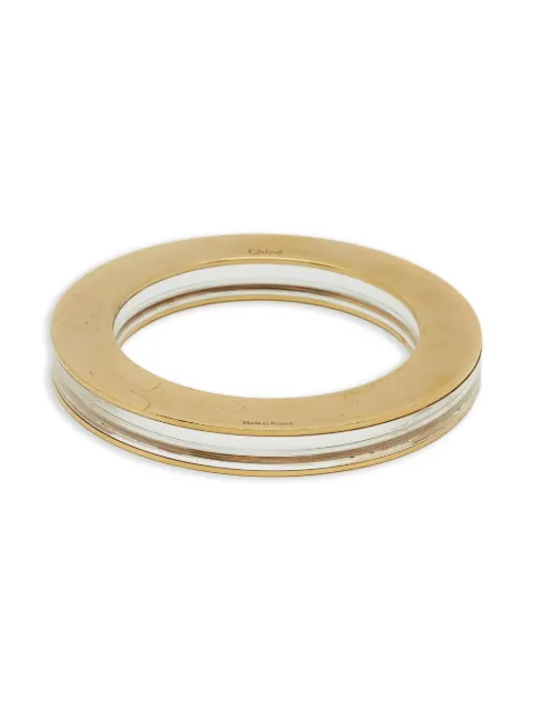 Chloé Pre-Owned sculptural bracelet Gold 1233205