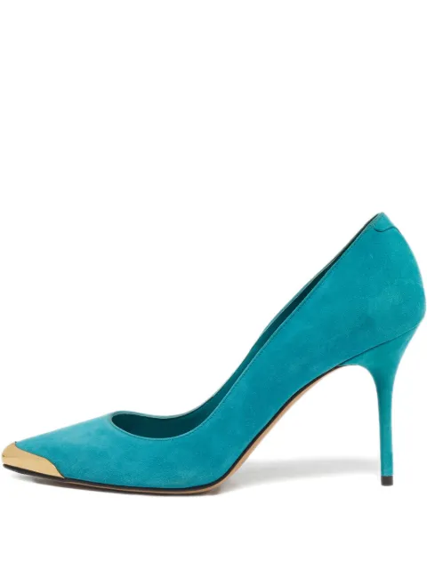 Alexander McQueen Pre-Owned pointed-toe pumps Blue 1228659