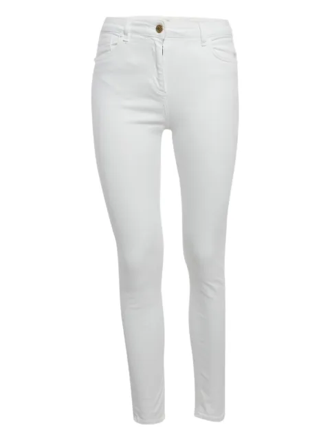 Elisabetta Franchi high-waisted jeans White 1221432