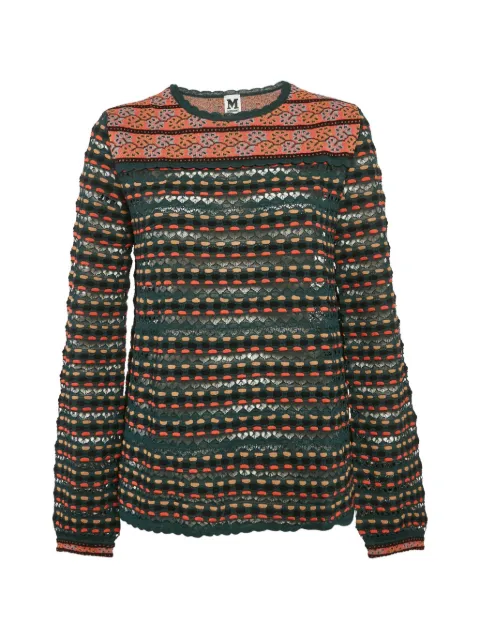 Missoni Pre-Owned knitted sweater Blue 1217529