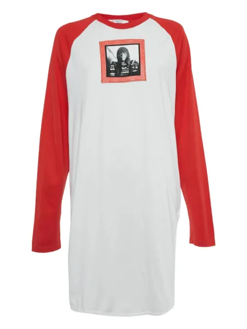 Givenchy Pre-Owned Raglan-sleeve dress White 1198380