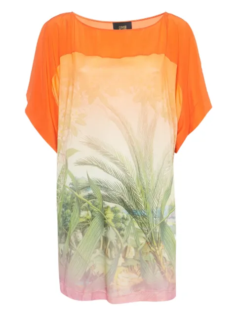 Just Cavalli Vintage print T-shirt Orange 1217972