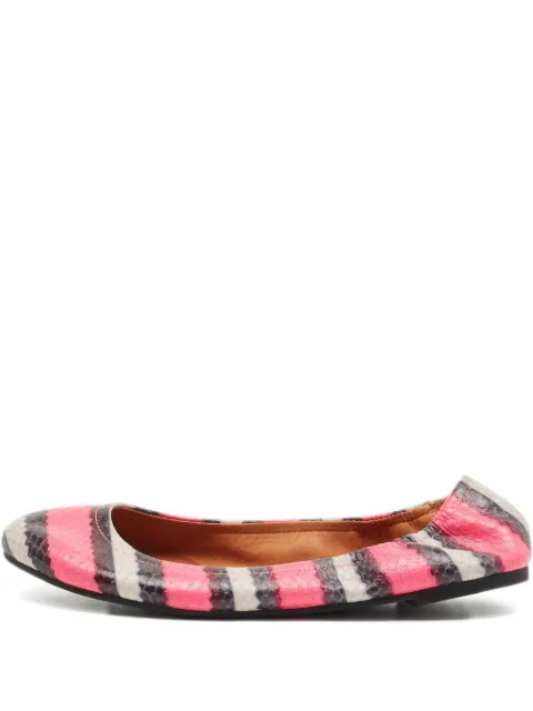 Marc By Marc Jacobs leather flats Pink 1220360