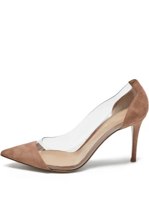 Gianvito Rossi pointed-toe pump Neutrals 1188416