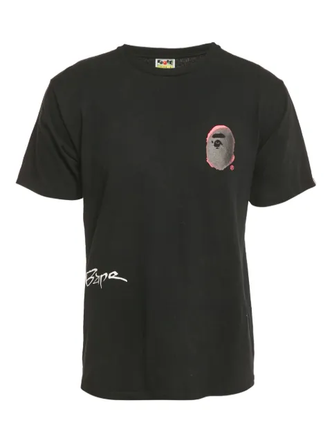 A BATHING APE® graphic-print T-shirt Black 1196101