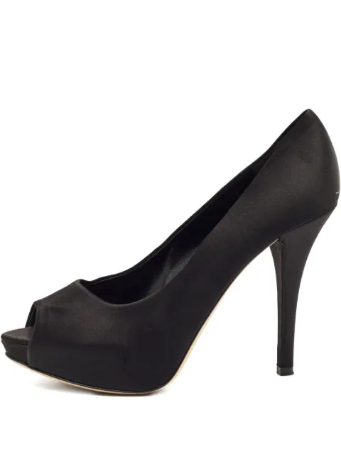 Dolce & Gabbana Pre-Owned peep-toe platform pumps Black 1197299