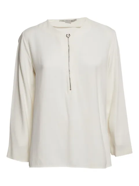 Stella McCartney Pre-Owned zipped blouse Neutrals 1195858